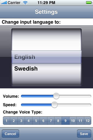 English Swedish Translator with Voice screenshot 2