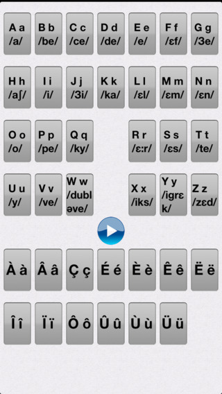 【免費教育App】French Phonetic Alphabet-APP點子