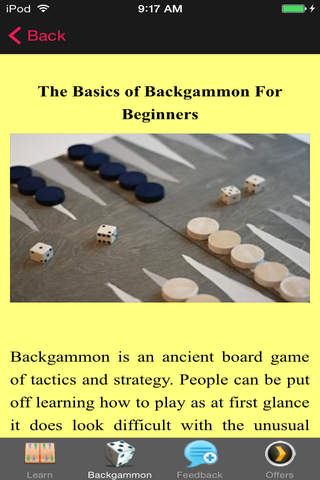 Backgammon For Beginners - Quick Guide screenshot 3