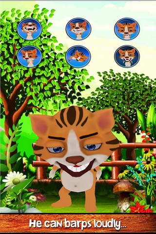 Talking Baby Tiger - Free screenshot 3