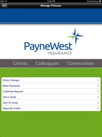PayneWest Personal Insurance HD screenshot 3