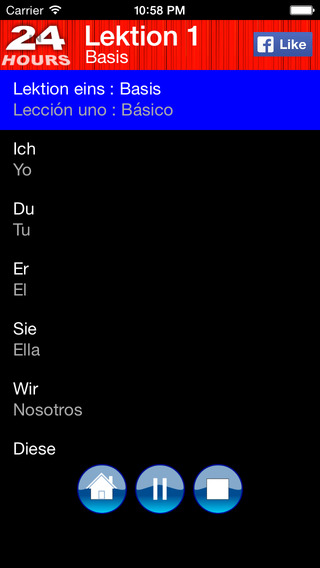 【免費教育App】In 24 Stunden Lernen Spanisch zu Sprechen-APP點子