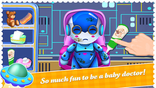 【免費遊戲App】My Baby from the Future - Robot Family Project: Mommy Care & Babies Game-APP點子