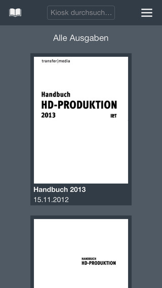 Handbuch HD-Produktion