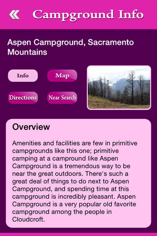 New Mexico Campgrounds & RV Parks screenshot 3