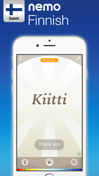 Finnish by Nemo – Free Language Learning App for iPhone and iPad