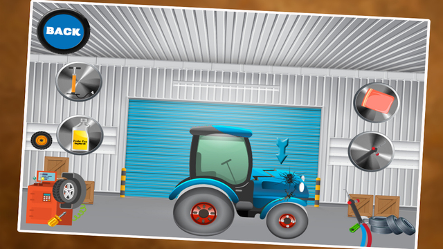 【免費遊戲App】Tractor Repair Shop – Fix the auto cars in this crazy mechanic & garage game for kids-APP點子