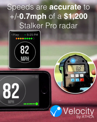 【免費運動App】Athla Velocity: Hands-Free Speed Radar for Baseball, Softball, Tennis, Soccer and Cricket (Free)-APP點子