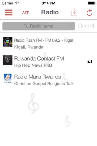 Rwandan Radio LIve - Internet Stream Player screenshot 4