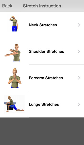 【免費健康App】Muscle Pain Relief Stretches Upper Body - Stretch the tight muscles causing your pain.-APP點子