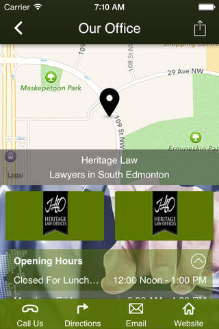 Heritage Law Edmonton screenshot 3