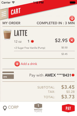 Costa Coffee BaristaBot screenshot 4