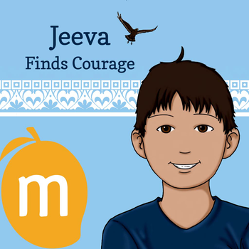 Jeeva Finds Courage - Yoga stories for children with yoga practice for kids and interactive learning and memorization LOGO-APP點子