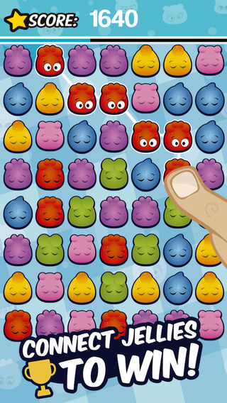 Jelly Match Mania Blitz - Free Multiplayer Dot Connecting Puzzle Game