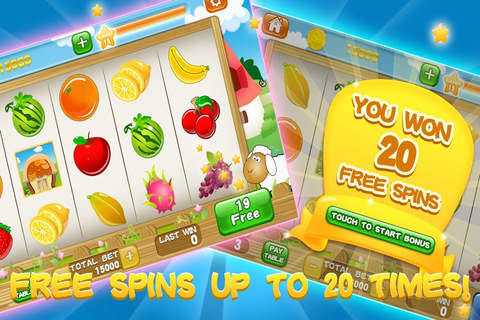 777 Rich of Farmer Free Casino Slots Machine screenshot 3