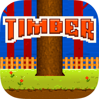 Timber Lumberjack LOGO-APP點子