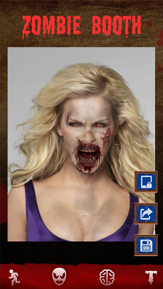 【免費書籍App】Zombie Booth -  3D Zombifier Face Makeup, Halloween Photo Effects Editor-APP點子