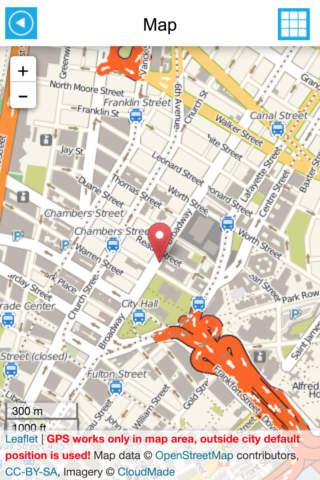 New York NYC Offline GPS Map & Travel Guide Free screenshot 2