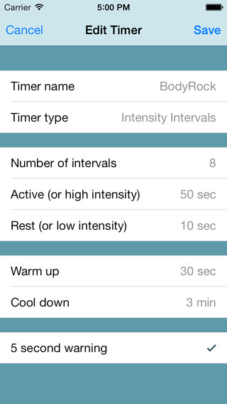 【免費健康App】Fitness Interval Timer-APP點子