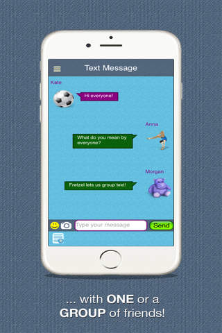 Fretzel Safe Texting Kids App screenshot 3