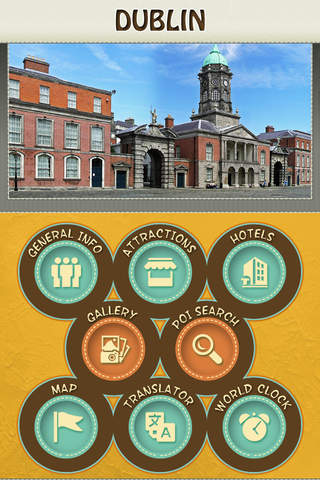 Dublin City Offline Travel Guide screenshot 2