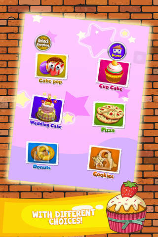 A Cake Cookie Jam Dessert Maker - cupcake cooking food game for kids! screenshot 4