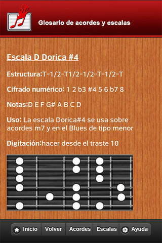 Acordes y escalas para guitarra screenshot 3