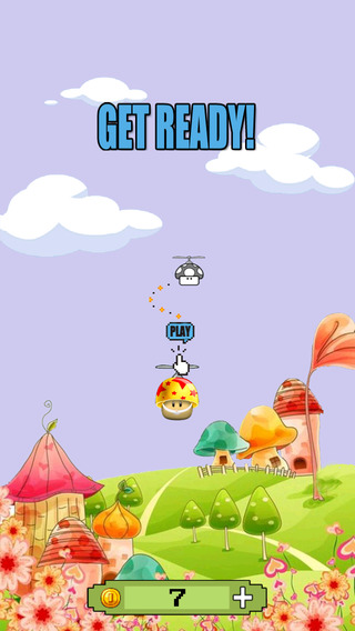 【免費遊戲App】Flappy:The Mush-Room Sky-APP點子