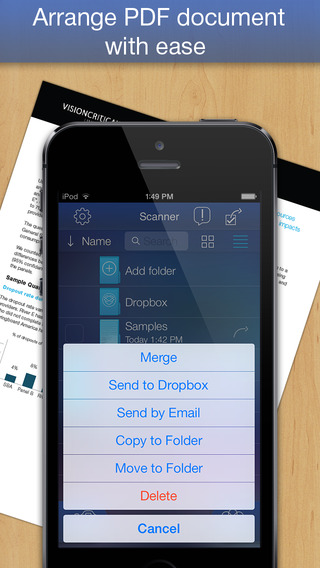 【免費生產應用App】PDF Scanner - easily scan books and multipage documents to PDF-APP點子