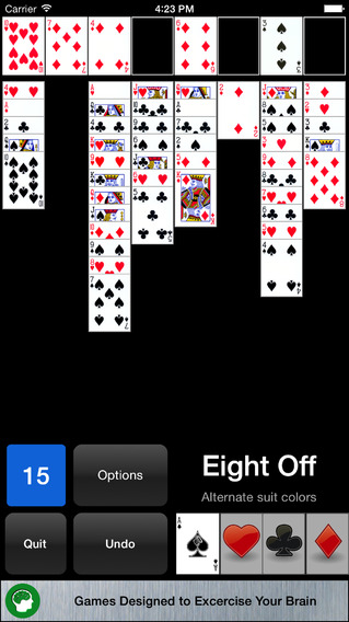 【免費遊戲App】FreeCell & Eight Off-APP點子