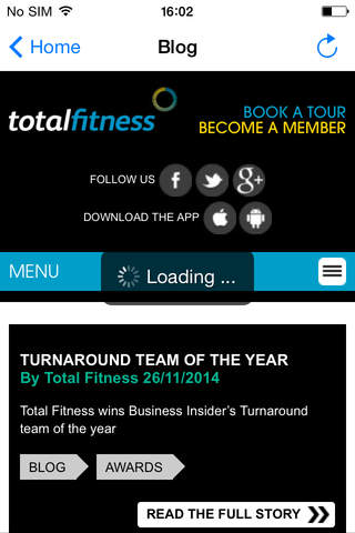Total Fitness Health Clubs screenshot 4