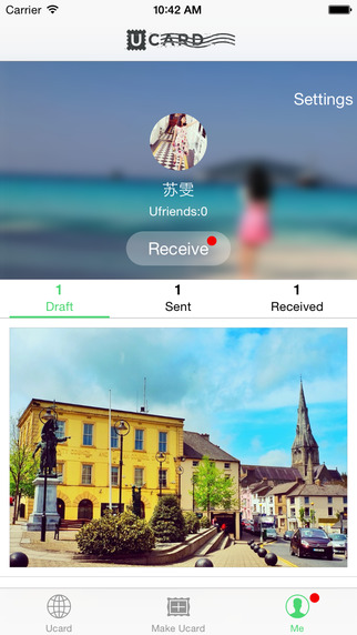 免費下載生活APP|Ucard - Send and Share a real worldwide personalized Postcard app開箱文|APP開箱王