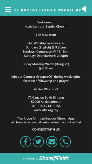 【免費生活App】KL Baptist Church Mobile App-APP點子