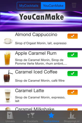 MONIN Ultimate Cocktails screenshot 4