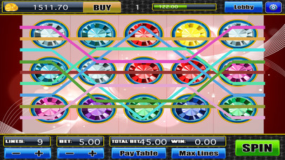 Screenshot 4 AAA Хит спина и сокрушить Сумасшедшие Jewel Blitz слоты удачи-й джекпот Pro