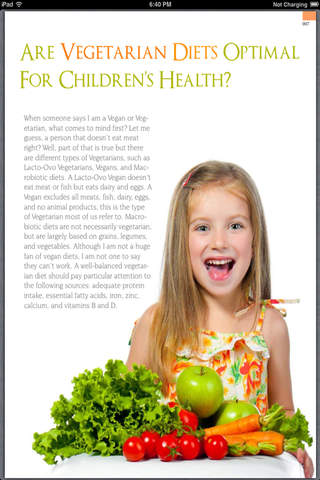 The Vegetarian Magazine screenshot 3