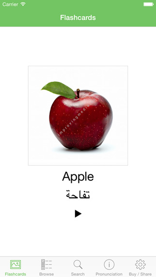 Arabic Flashcards with Pictures Lite
