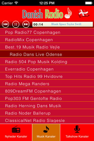 Danish Radio screenshot 2