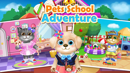 Pet School Adventure - Dress Care Story for Kids