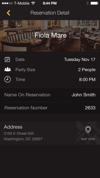 【免費生活App】Table8 - Restaurant Reservations-APP點子