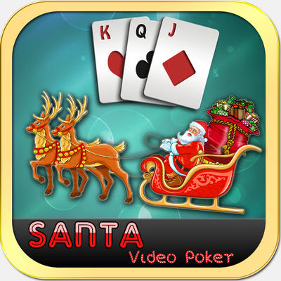 Santa Video Poker Pro - 6 in 1 App Icon