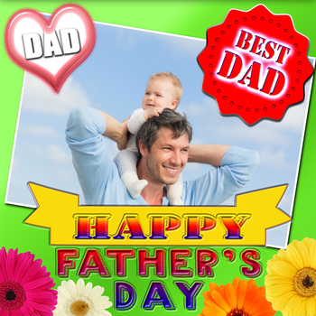 Father's Day Frames and Stickers 攝影 App LOGO-APP開箱王