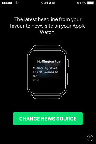Dash News for Apple Watch - Top Headlines in a Watch App and Glance screenshot 2