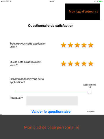 Net Promoter Score - Questionnaire de satisfaction