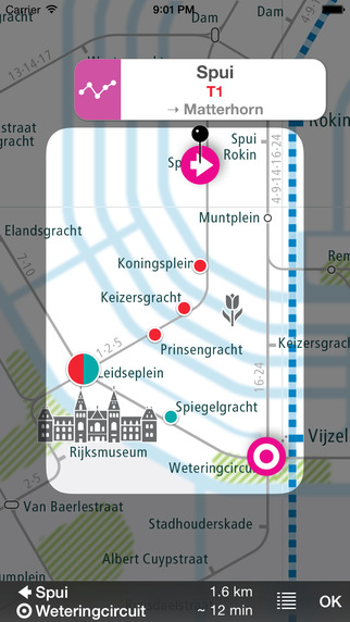 【免費旅遊App】Amsterdam Rail Map Lite-APP點子