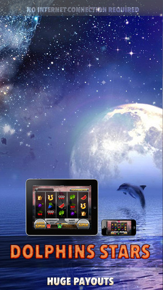Dolphins Stars Slots - FREE Slot Game DoubleUp Casino Solitaire