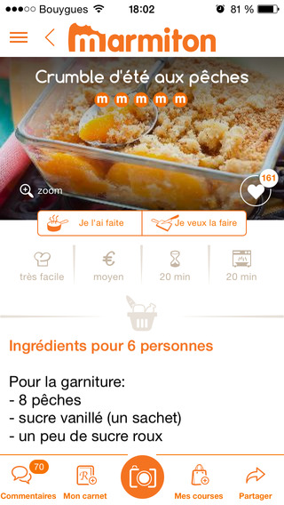 【免費生活App】Marmiton : la bible des recettes de cuisine-APP點子