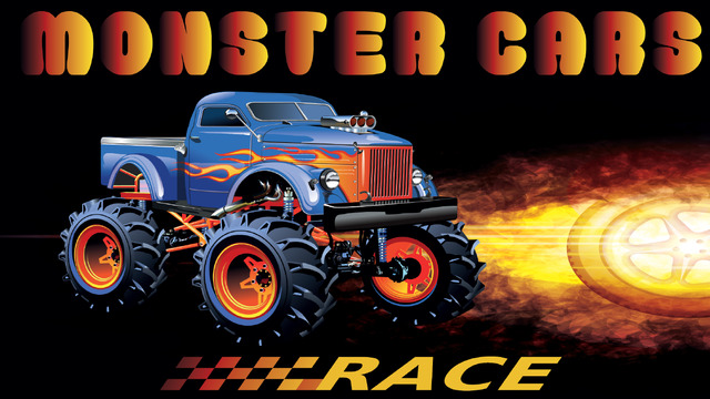 Monster Cars Racing Game