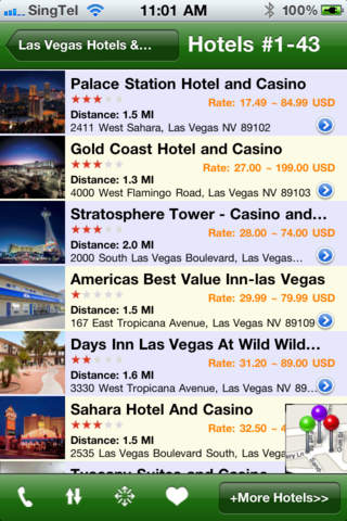 Las Vegas Hotels! screenshot 3