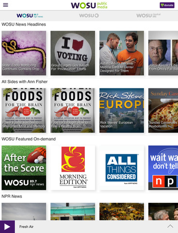 【免費新聞App】WOSU Public Media App-APP點子